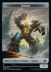 Powerstone // Golem Double-Sided Token [The Brothers' War Tokens] | L.A. Mood Comics and Games