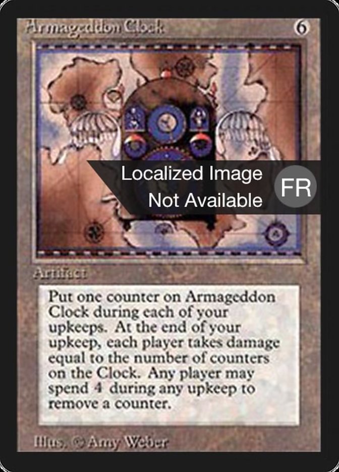 Armageddon Clock [Foreign Black Border] | L.A. Mood Comics and Games