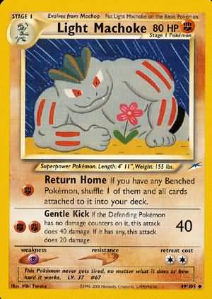 Light Machoke (49/105) [Neo Destiny Unlimited] | L.A. Mood Comics and Games