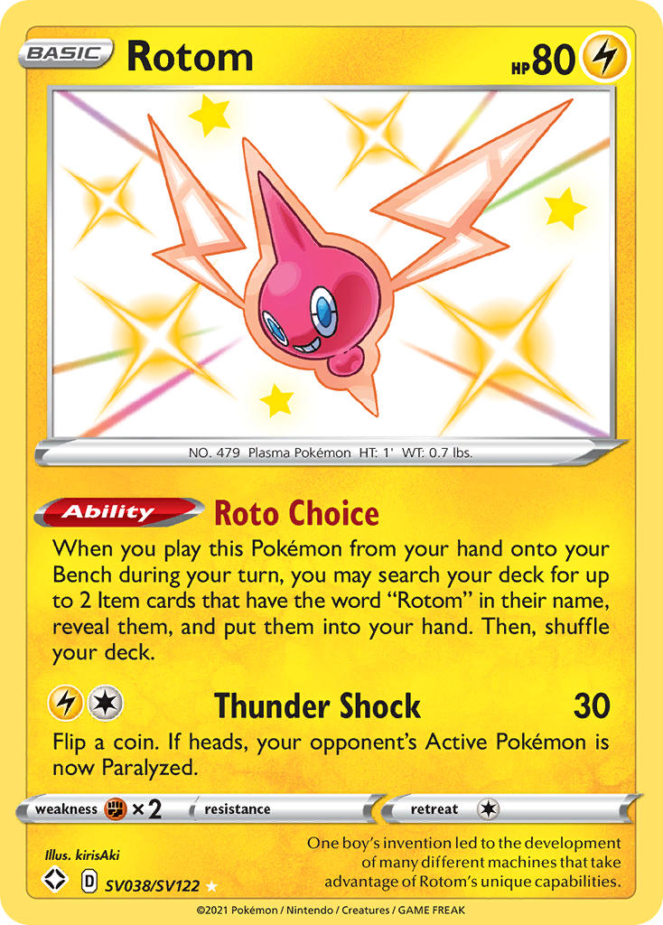 Rotom (SV038/SV122) [Sword & Shield: Shining Fates] | L.A. Mood Comics and Games