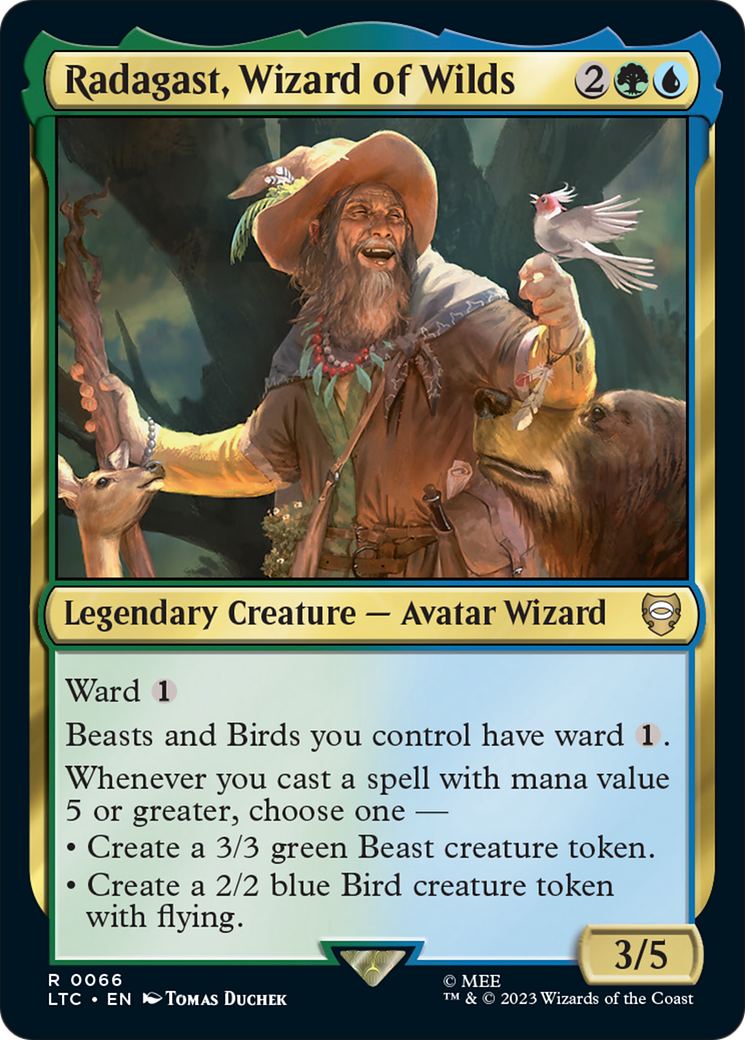 Radagast, Wizard of Wilds [The Lord of the Rings: Tales of Middle-Earth Commander] | L.A. Mood Comics and Games