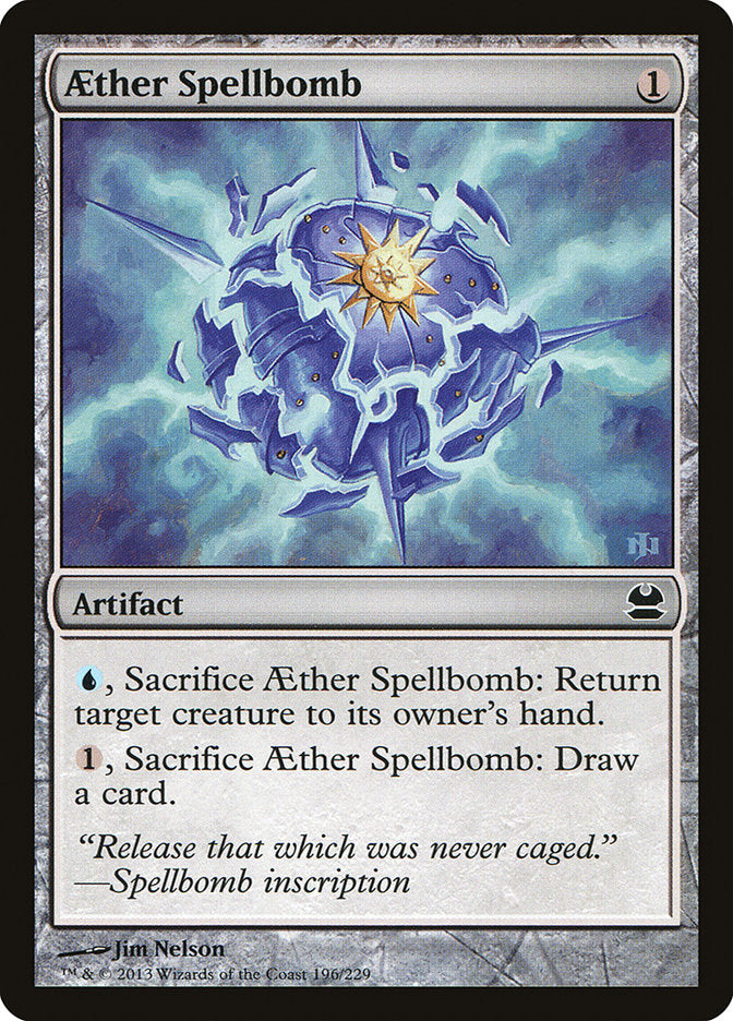 Aether Spellbomb [Modern Masters] | L.A. Mood Comics and Games