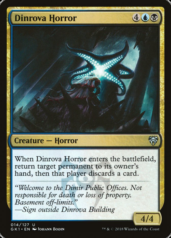 Dinrova Horror [Guilds of Ravnica Guild Kit] | L.A. Mood Comics and Games