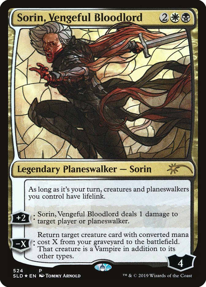 Sorin, Vengeful Bloodlord (Stained Glass) [Secret Lair Drop Promos] | L.A. Mood Comics and Games