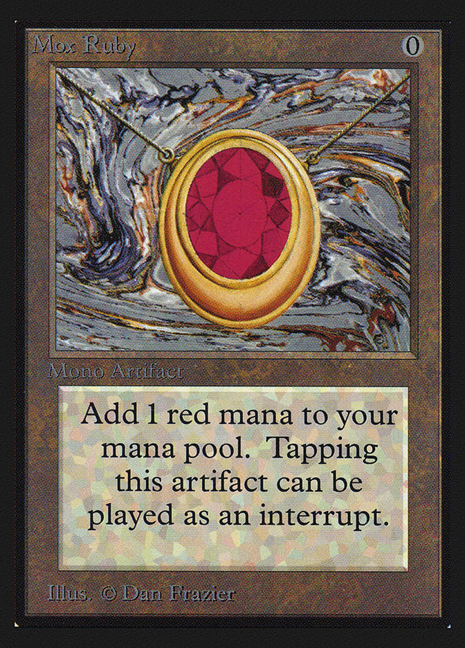 Mox Ruby [International Collectors' Edition] | L.A. Mood Comics and Games