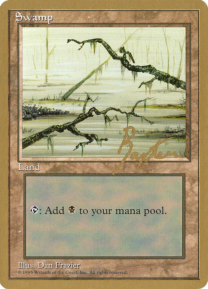 Swamp (gb371) (George Baxter) [Pro Tour Collector Set] | L.A. Mood Comics and Games