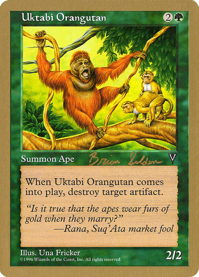Uktabi Orangutan (Brian Selden) [World Championship Decks 1998] | L.A. Mood Comics and Games