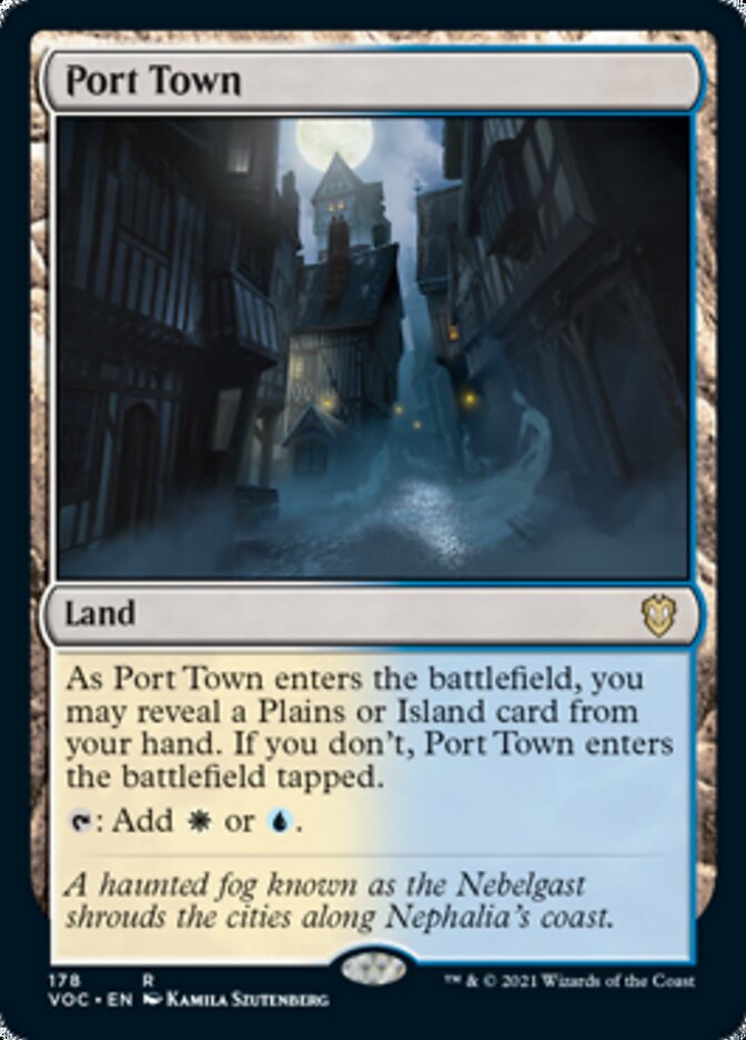 Port Town [Innistrad: Crimson Vow Commander] | L.A. Mood Comics and Games