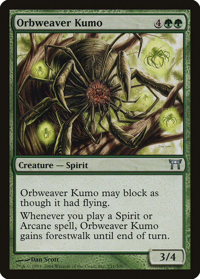 Orbweaver Kumo [Champions of Kamigawa] | L.A. Mood Comics and Games