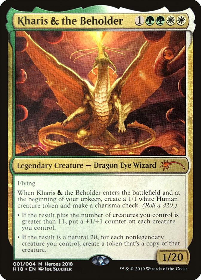 Kharis & The Beholder [Heroes of the Realm 2018] | L.A. Mood Comics and Games