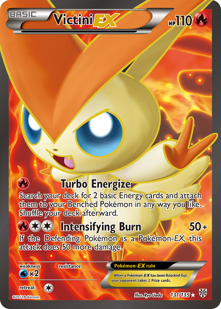 Victini EX (131/135) [Black & White: Plasma Storm] | L.A. Mood Comics and Games