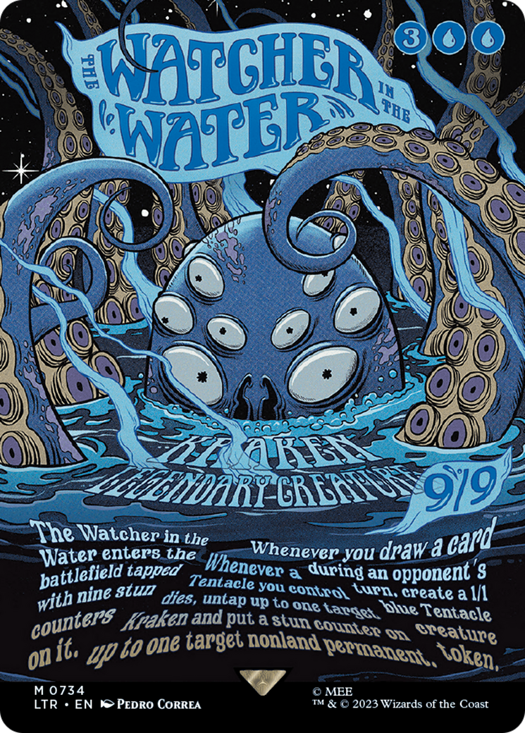 The Watcher in the Water (Borderless Poster) [The Lord of the Rings: Tales of Middle-Earth] | L.A. Mood Comics and Games