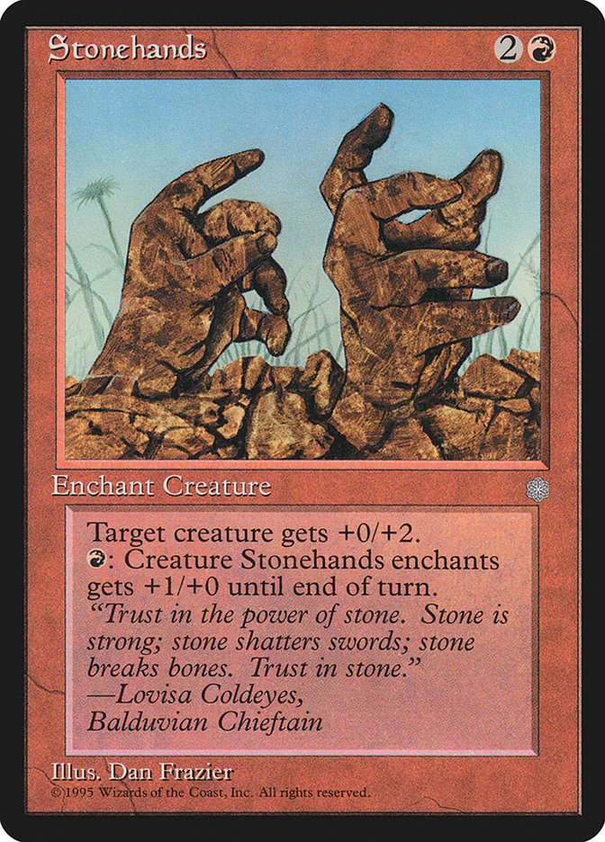 Stonehands [Ice Age] | L.A. Mood Comics and Games