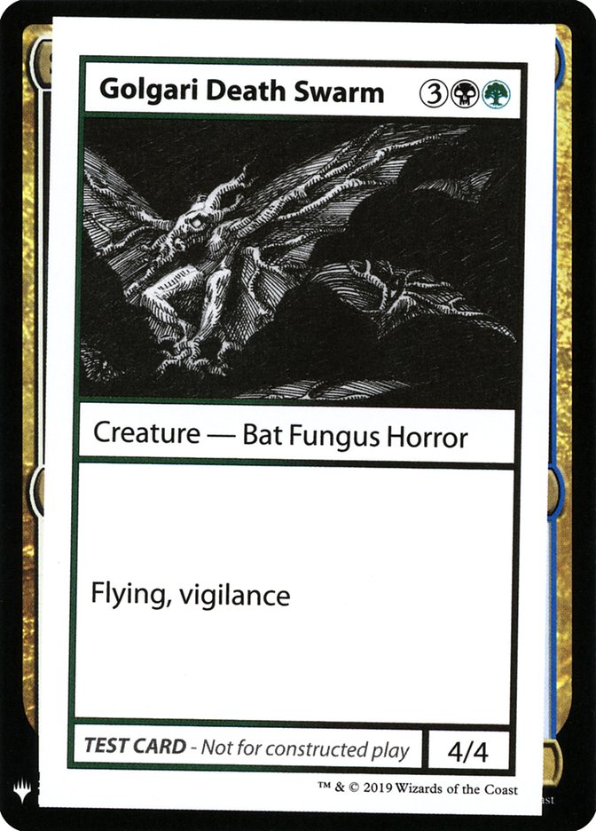 Golgari Death Swarm [Mystery Booster Playtest Cards] | L.A. Mood Comics and Games