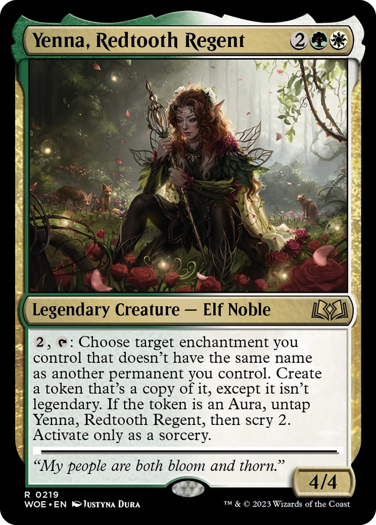 Yenna, Redtooth Regent [Wilds of Eldraine] | L.A. Mood Comics and Games