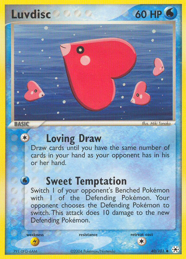 Luvdisc (40/101) [EX: Hidden Legends] | L.A. Mood Comics and Games