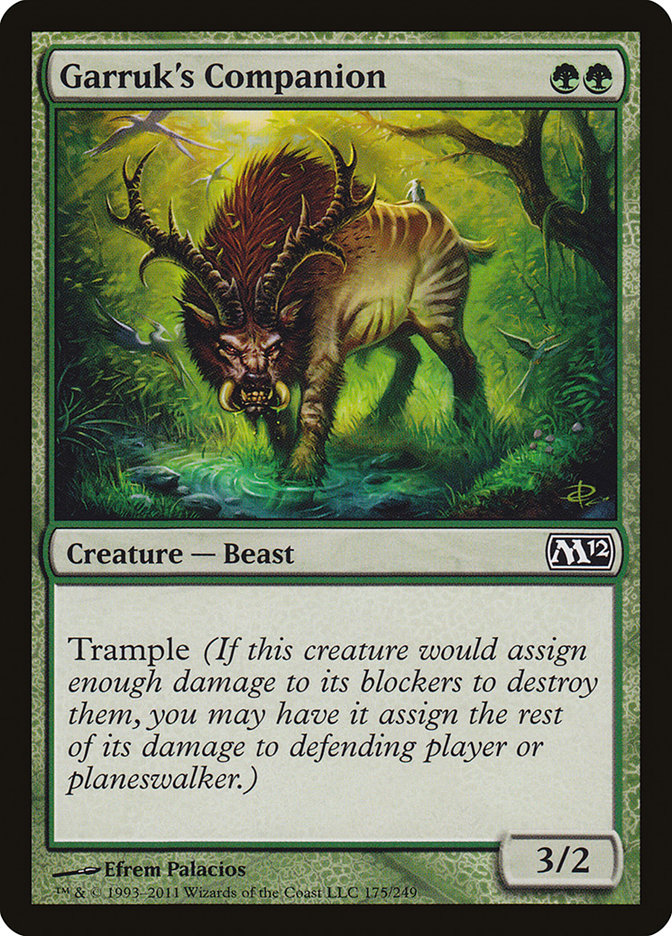 Garruk's Companion [Magic 2012] | L.A. Mood Comics and Games