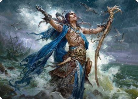 Lier, Disciple of the Drowned Art Card [Innistrad: Midnight Hunt Art Series] | L.A. Mood Comics and Games