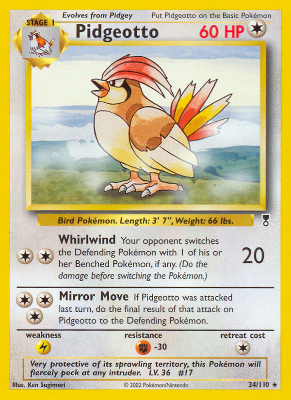 Pidgeotto (34/110) [Legendary Collection] | L.A. Mood Comics and Games