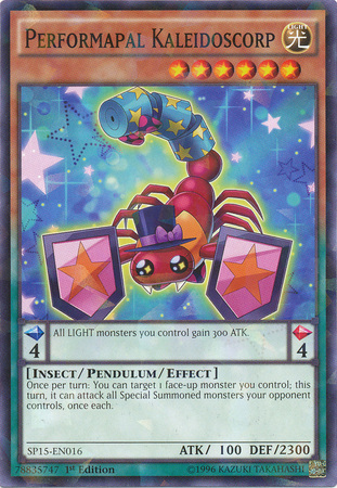 Performapal Kaleidoscorp [SP15-EN016] Shatterfoil Rare | L.A. Mood Comics and Games