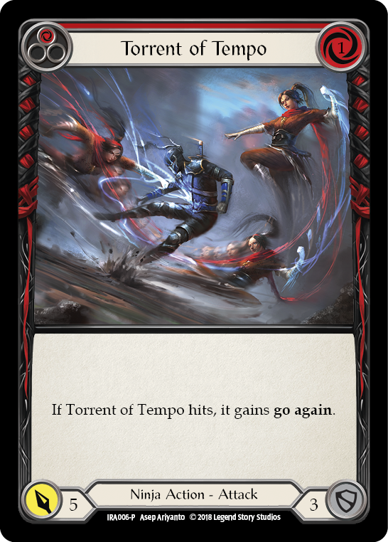 Torrent of Tempo [IRA006-P] (Ira Welcome Deck)  1st Edition Normal | L.A. Mood Comics and Games