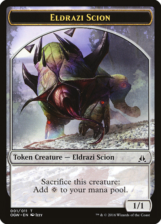 Eldrazi Scion Token (001/011) [Oath of the Gatewatch Tokens] | L.A. Mood Comics and Games