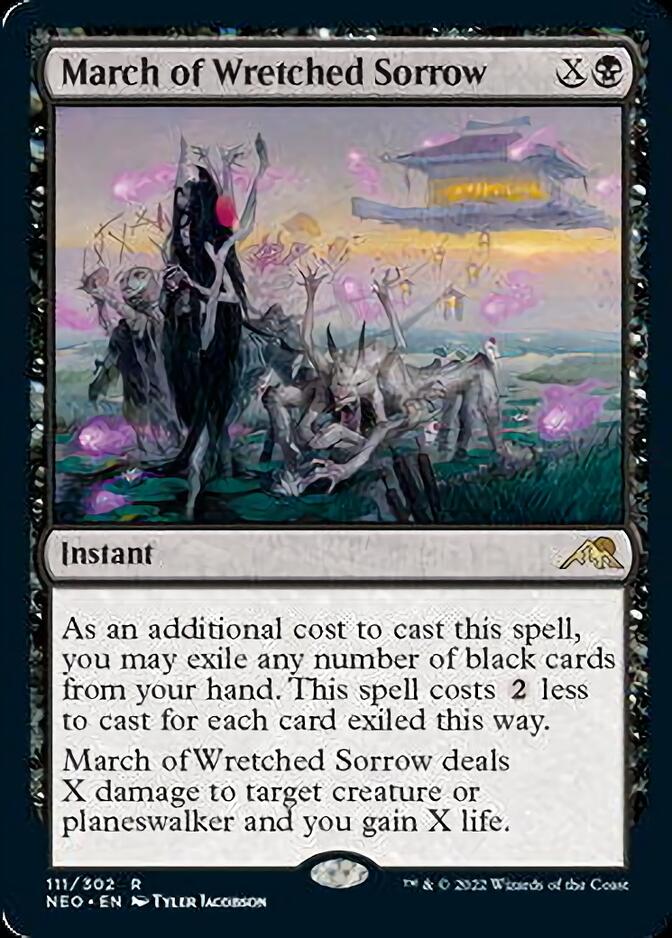 March of Wretched Sorrow [Kamigawa: Neon Dynasty] | L.A. Mood Comics and Games