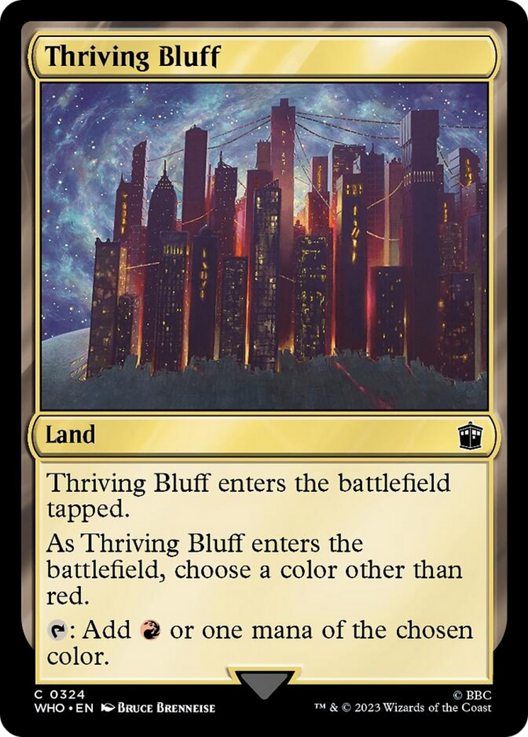 Thriving Bluff [Doctor Who] | L.A. Mood Comics and Games