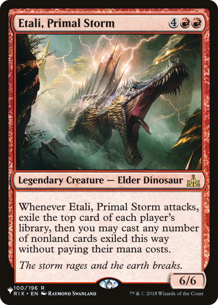 Etali, Primal Storm [The List] | L.A. Mood Comics and Games