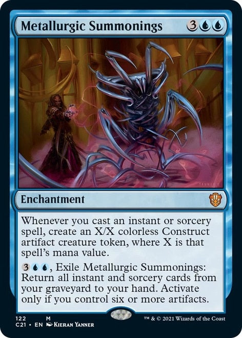 Metallurgic Summonings [Commander 2021] | L.A. Mood Comics and Games