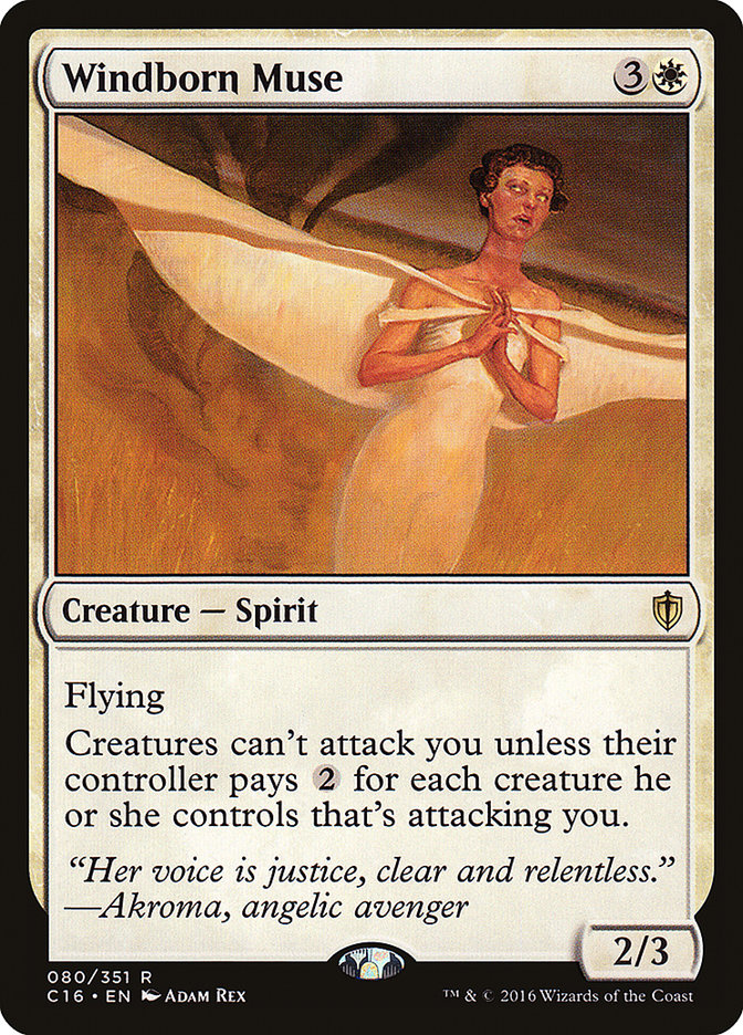 Windborn Muse [Commander 2016] | L.A. Mood Comics and Games