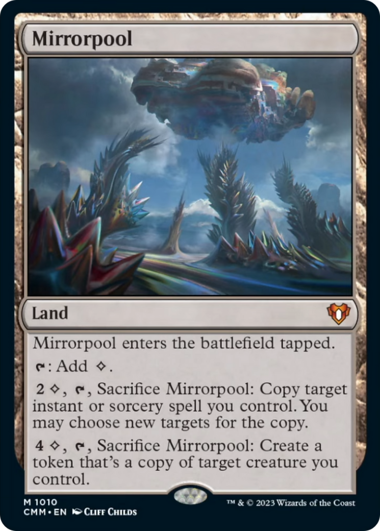 Mirrorpool [Commander Masters] | L.A. Mood Comics and Games