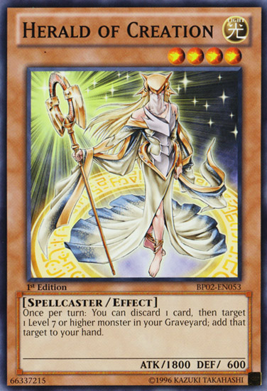 Herald of Creation [BP02-EN053] Mosaic Rare | L.A. Mood Comics and Games