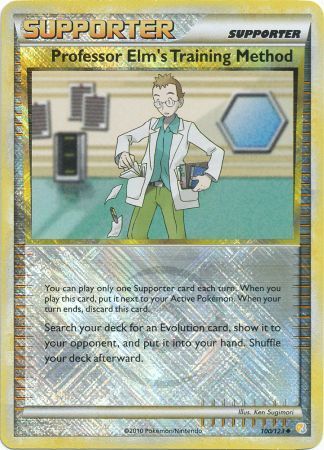 Professor Elm's Training Method (100/123) (League Promo) [HeartGold & SoulSilver: Base Set] | L.A. Mood Comics and Games