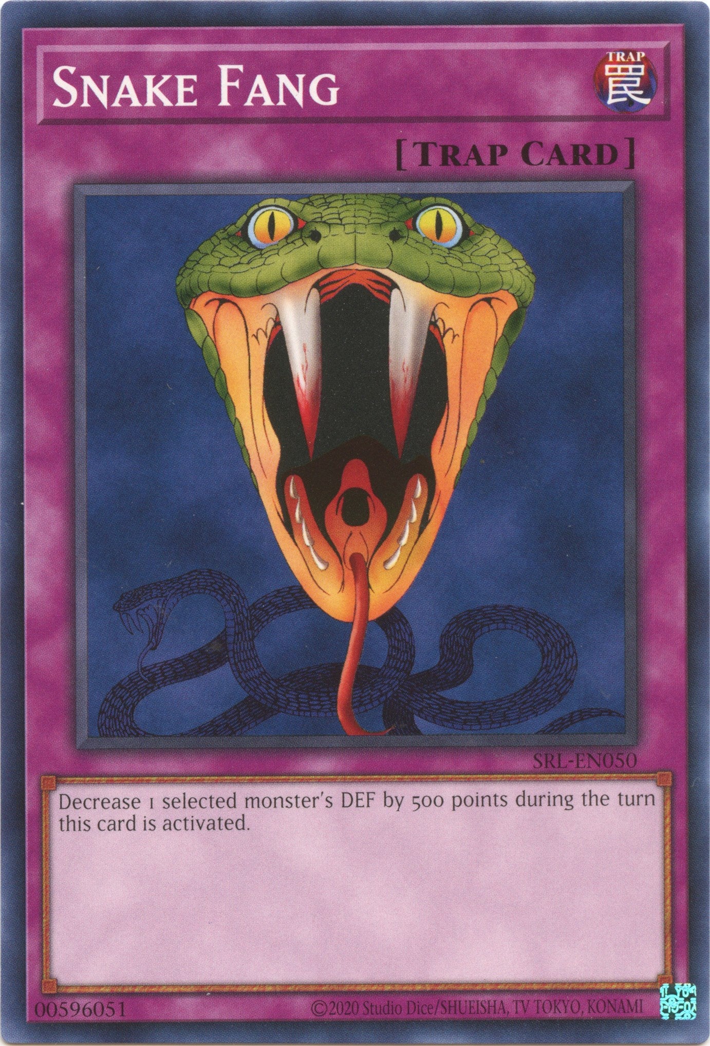 Snake Fang (25th Anniversary) [SRL-EN050] Common | L.A. Mood Comics and Games