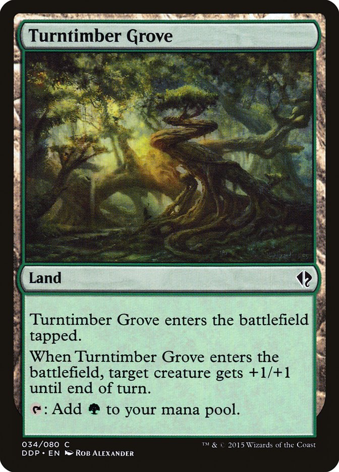 Turntimber Grove [Duel Decks: Zendikar vs. Eldrazi] | L.A. Mood Comics and Games