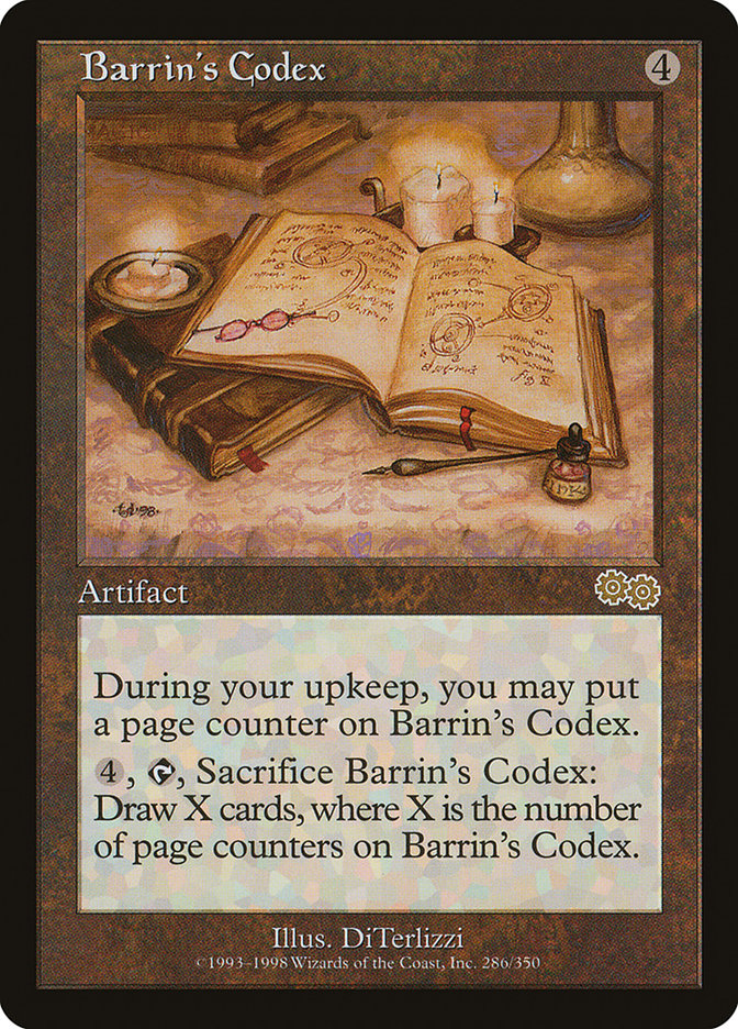 Barrin's Codex [Urza's Saga] | L.A. Mood Comics and Games