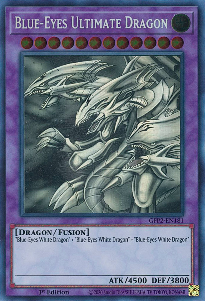 Blue-Eyes Ultimate Dragon [GFP2-EN181] Ghost Rare | L.A. Mood Comics and Games