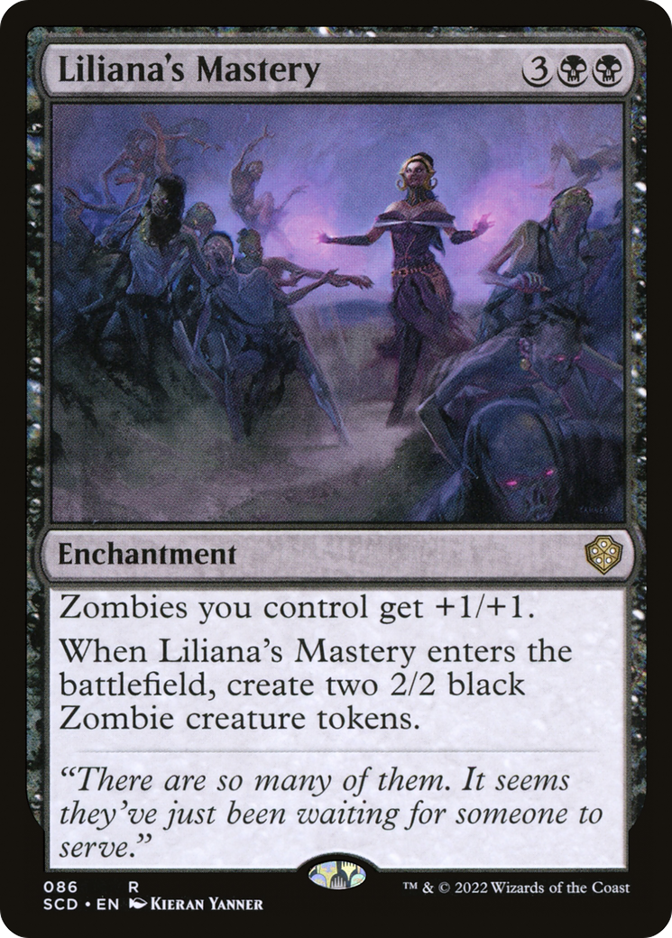 Liliana's Mastery [Starter Commander Decks] | L.A. Mood Comics and Games