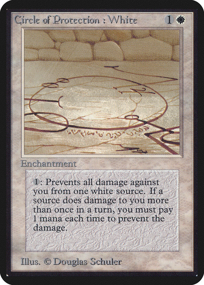 Circle of Protection: White [Alpha Edition] | L.A. Mood Comics and Games