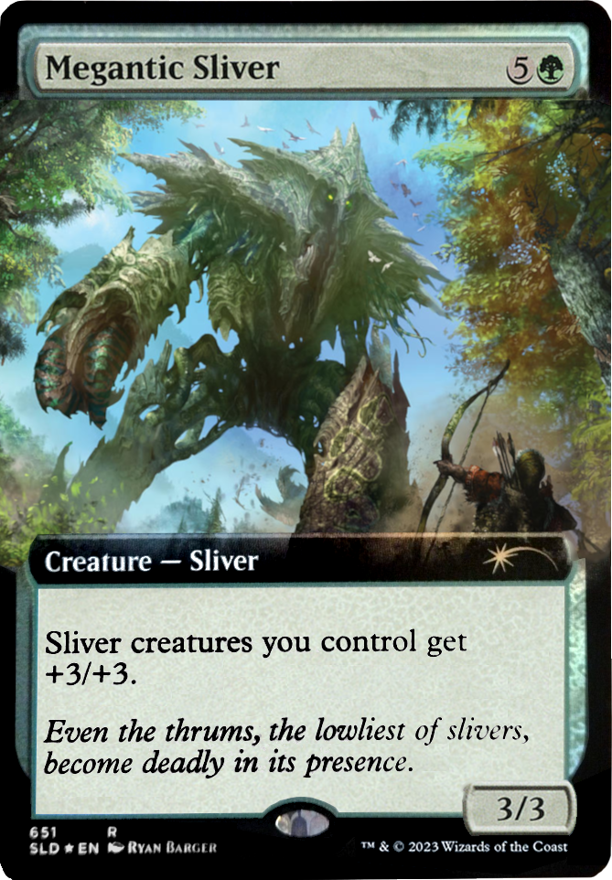 Megantic Sliver (Extended Art) [Secret Lair Drop Promos] | L.A. Mood Comics and Games