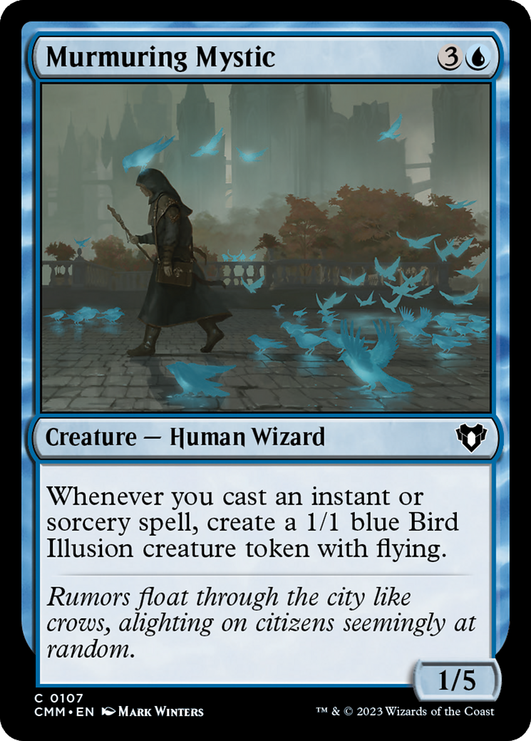 Murmuring Mystic [Commander Masters] | L.A. Mood Comics and Games