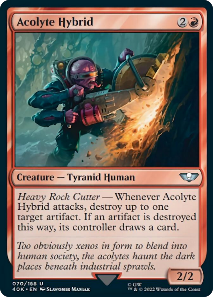 Acolyte Hybrid (Surge Foil) [Warhammer 40,000] | L.A. Mood Comics and Games