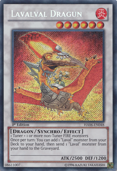 Lavalval Dragun [HA06-EN048] Secret Rare | L.A. Mood Comics and Games