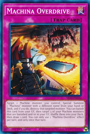 Machina Overdrive [SR10-EN034] Common | L.A. Mood Comics and Games