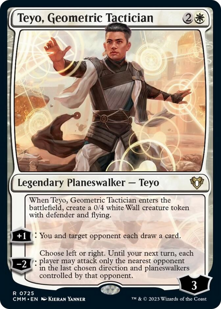 Teyo, Geometric Tactician [Commander Masters] | L.A. Mood Comics and Games