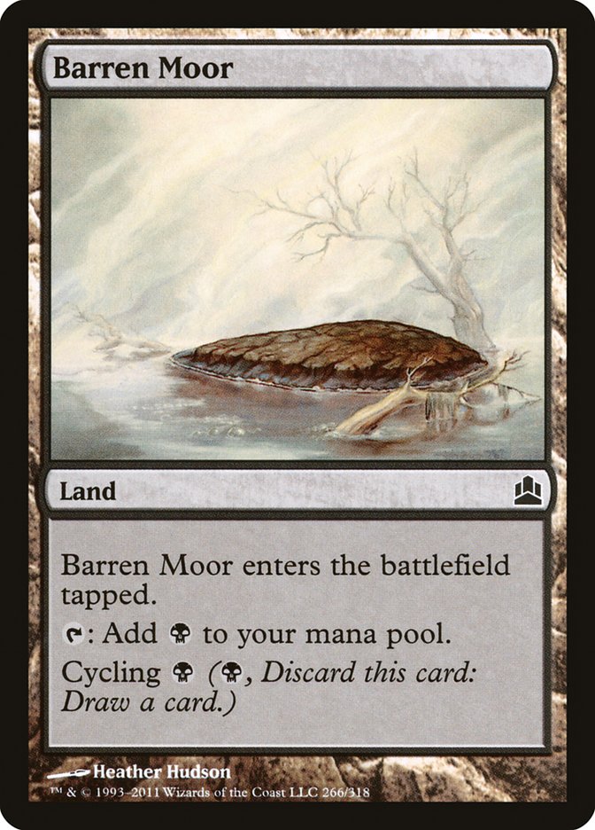 Barren Moor [Commander 2011] | L.A. Mood Comics and Games