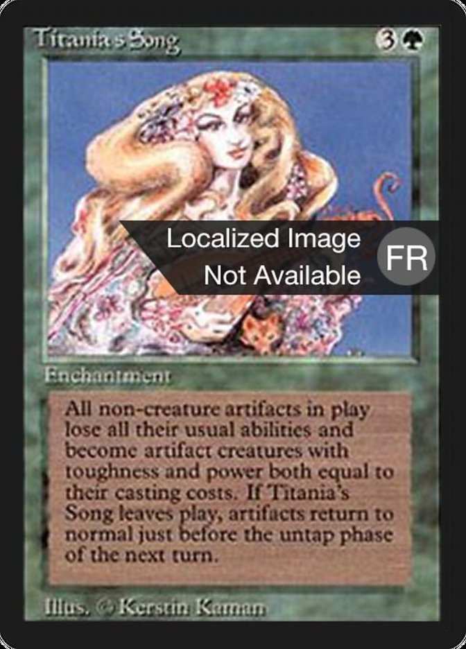 Titania's Song [Foreign Black Border] | L.A. Mood Comics and Games