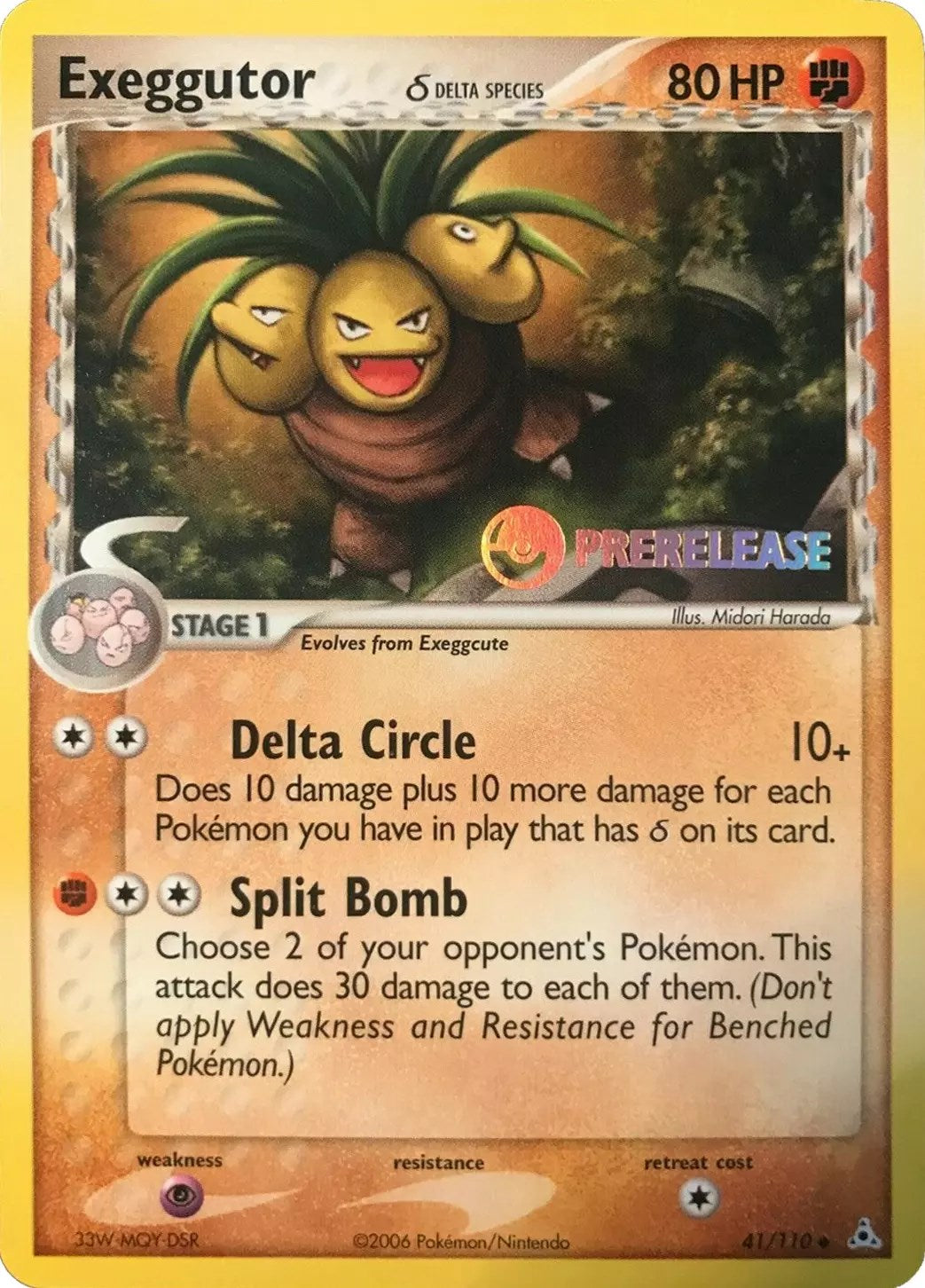 Exeggutor (41/110) (Prerelease) [EX: Holon Phantoms] | L.A. Mood Comics and Games