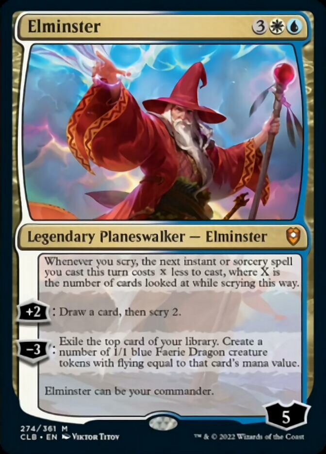 Elminster [Commander Legends: Battle for Baldur's Gate] | L.A. Mood Comics and Games